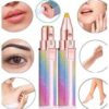 2-in-1 Flawless Rechargeable Eyebrow Trimmer & Hair Remover – Painless Grooming for Men & Women - Image 3