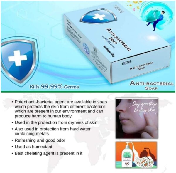 Tiens Anti-Bacterial Soap: Cleanse & Protect Your Skin - Image 3